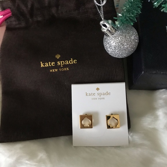 kate spade Jewelry - New Kate spade earrings gold